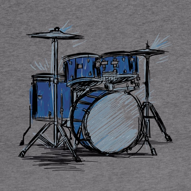 Drums Painting by EarlAdrian